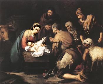 Bartolome Esteban Murillo : Adoration of the Shepherds